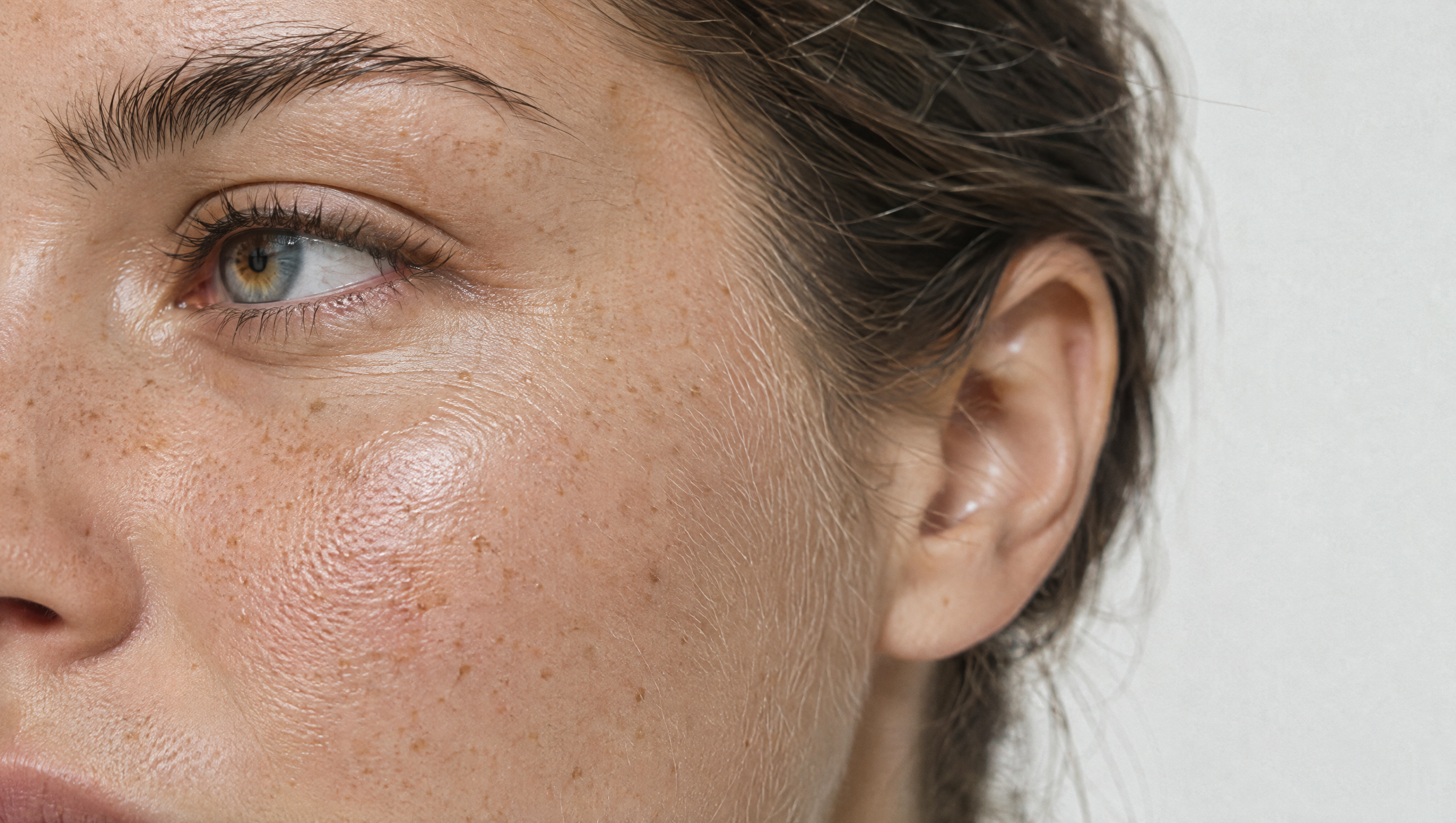 Close-up of healthy skin texture